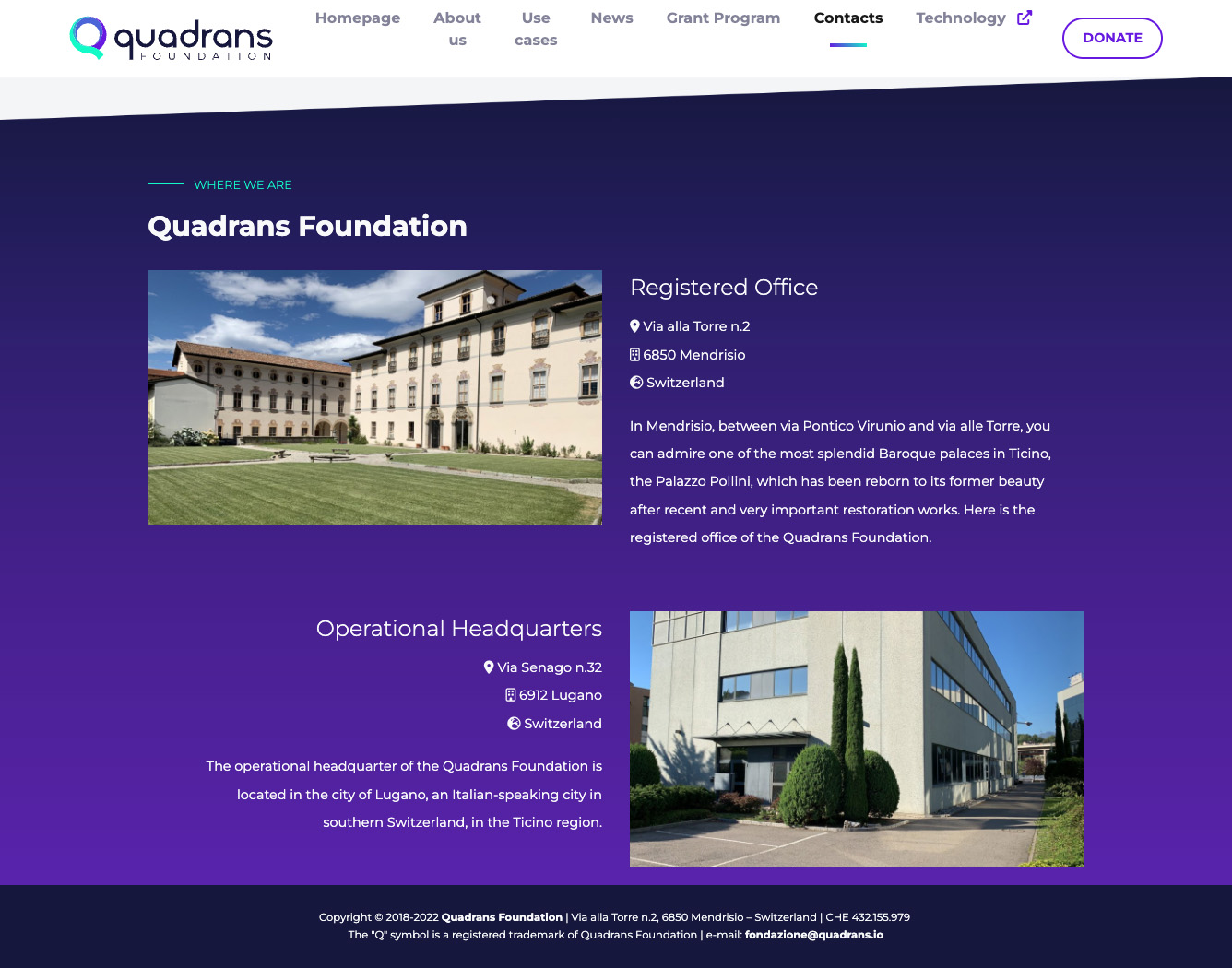 Quadrans foundation 